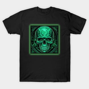 Neon Green Skull T-Shirt